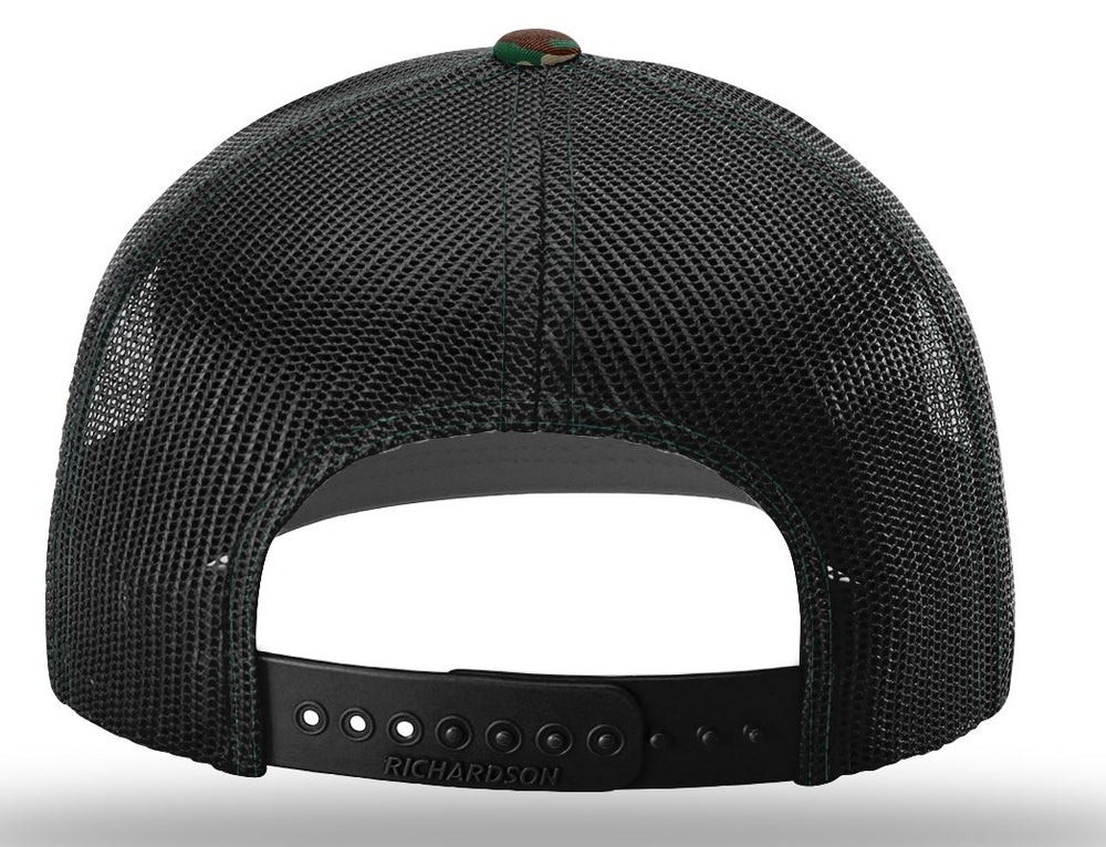 Richardson Trucker Camo Pattern Twill Mesh