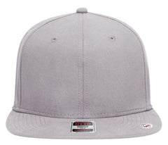 Otto Ultra Fine Brushed Stretchable Superior Cotton Twill Sq Flat Visor