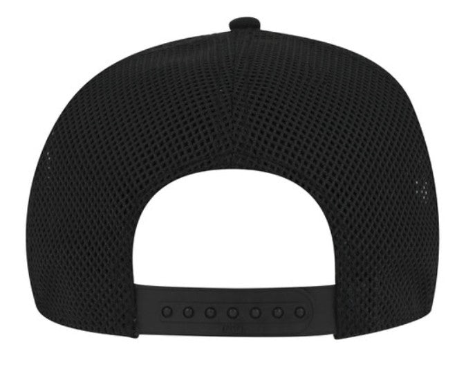 Otto 5 Panel Mid Profile Mesh Back Trucker Snapback Hat