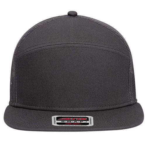 Otto 7 Panel Trucker Mesh Flat Bill