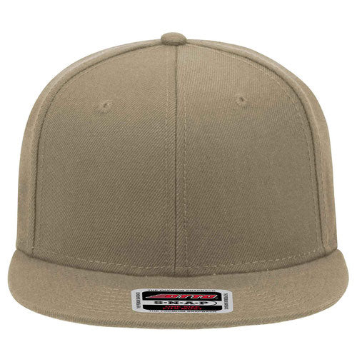 Otto Alternative Wool Twill Flat Visor Mid Profile