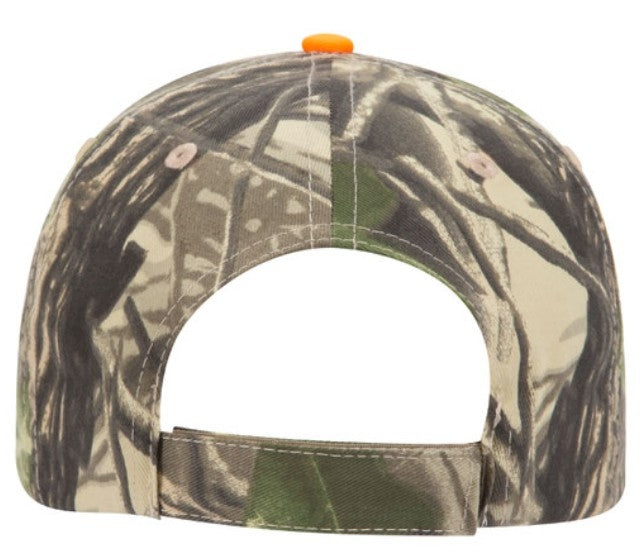 OTTO Cap Camouflage 6 Panel Low Profile Baseball Cap
