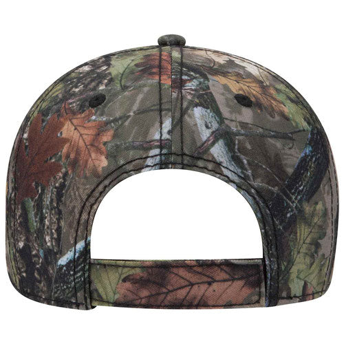 OTTO Cap Camouflage 6 Panel 100% Polyester Baseball Cap
