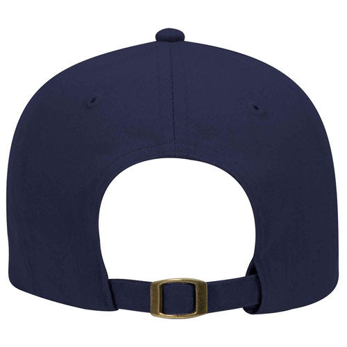 OTTO Cap 6 Panel Low Profile Brushed Cotton Blend Twill Baseball Cap