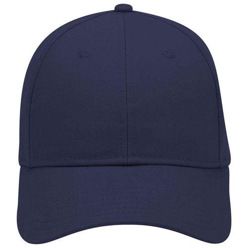 OTTO Cap 6 Panel Low Profile Brushed Cotton Blend Twill Baseball Cap