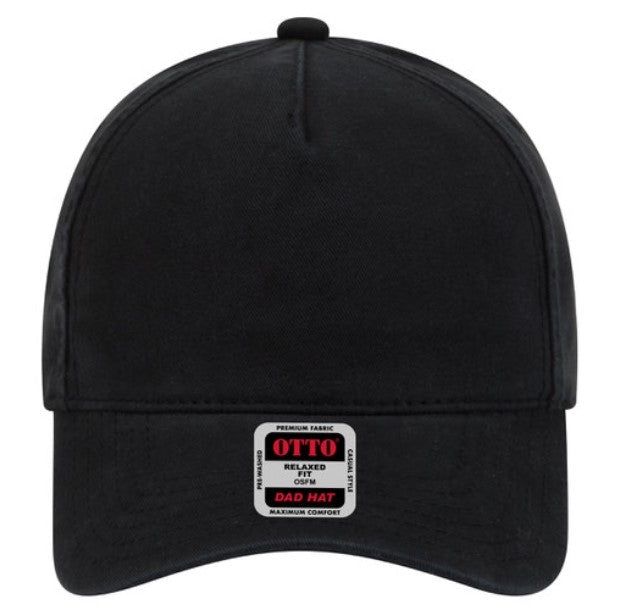 OTTO Cap 5 Panel Low Profile Dad Hat