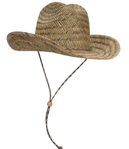 Otto Straw Cowboy Hat with Adjustable Cord