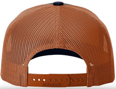 Richardson Seamless 5 Panel Roped Front Trucker Mesh Back Hat