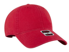 OTTO Cap 6 Panel Garment Washed Relaxed Dads Cap