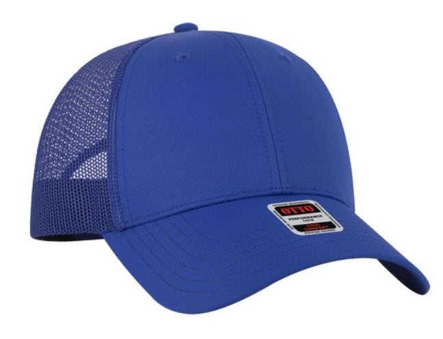 OTTO Cap 6 Panel Polyester Low Profile Micro Mesh Back Trucker Hat