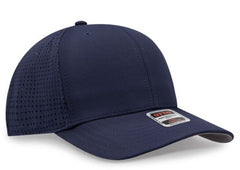 OTTO Cap 6 Panel Mid Profile Perforated Mesh Back Panels Hat