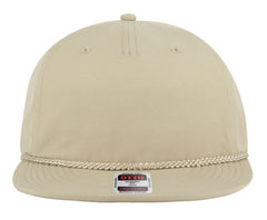 OTTO Cap 5 Panel Pro Style Roped Snapback Hat