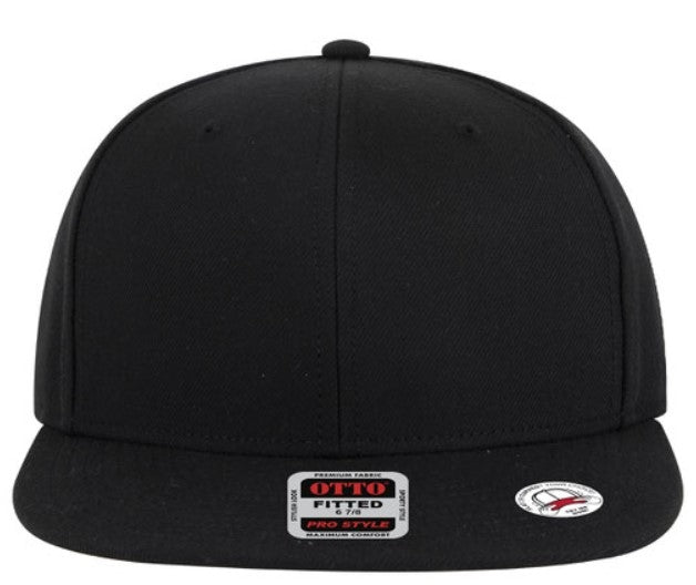 OTTO Cap Snap 6 Panel High Pro Style Fitted Sized Hat