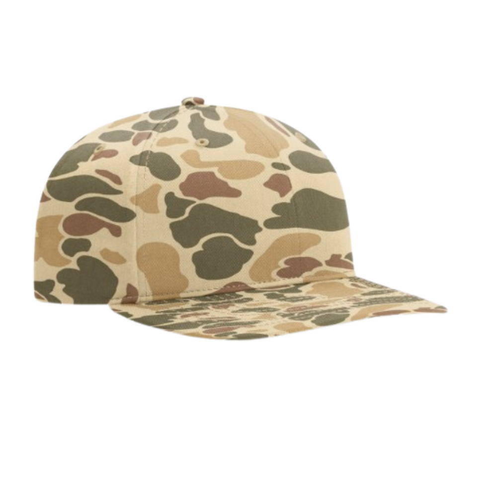 Richardson 6 Panel Camo Printed Twill Cap