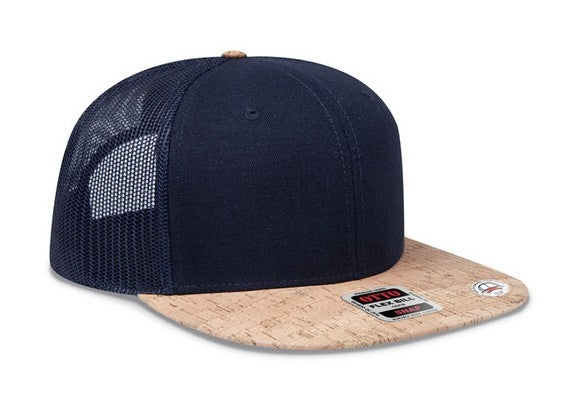 Otto Cotton Twill Flat Gray Under Visor Pro Style 141-1070
