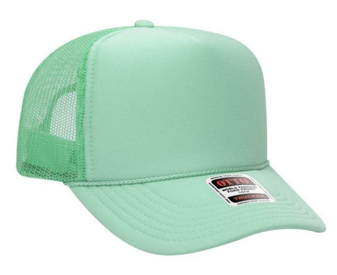 Budget Caps | Otto Foam Front High Crown Golf Mesh Back Caps 39-165