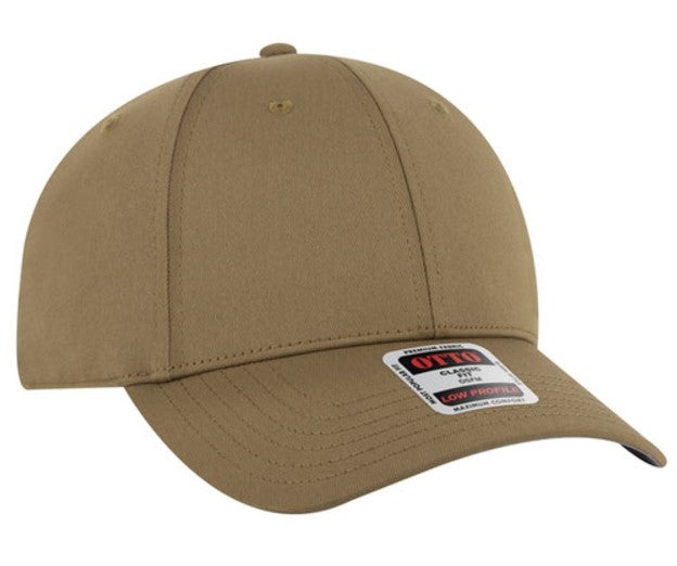 Otto Cap 6 Panel Low Profile Baseball Cap 19-3