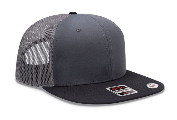 Otto Cotton Twill Flat Gray Under Visor Pro Style 141-1070