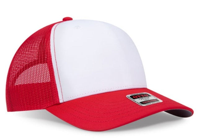 Otto Seamless 6 Panel Mid Profile Mesh Back Trucker Hat 1120-1