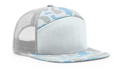 Richardson Printed 7 Panel Trucker Mesh Back Hat 168P