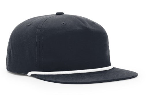 Richardson 5 Panel Nylon Grandpa Pinch Snapback 256