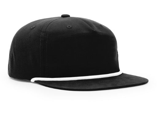 Richardson 5 Panel Nylon Grandpa Pinch Snapback 256