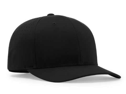Richardson 2.75 Inch Bill Performance Ignite Lt Laser Perforated Umpire Cap 753