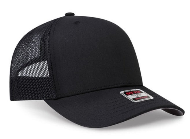 Otto Seamless 6 Panel Mid Profile Mesh Back Trucker Hat 1120-1