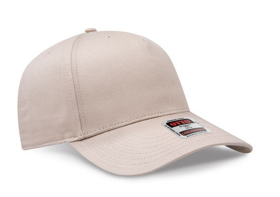 Budget Caps | Otto Cotton Twill Five Panel Low Profile Pro Style 99-598