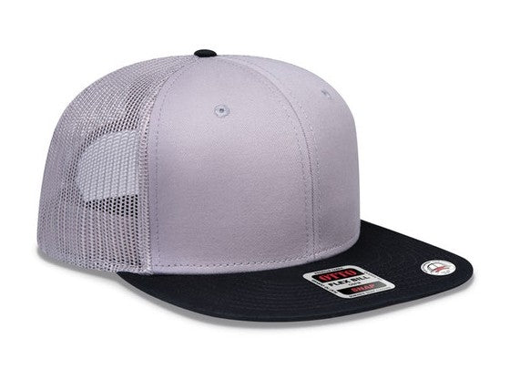 Otto Cotton Twill Flat Gray Under Visor Pro Style 141-1070