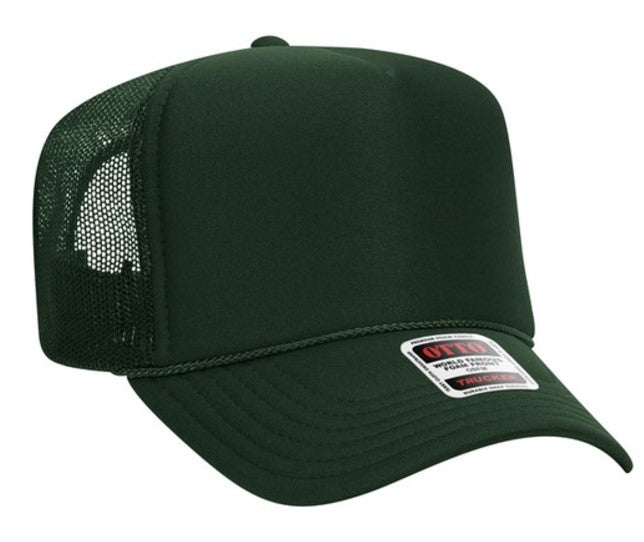 Budget Caps | Otto Foam Front High Crown Golf Mesh Back Caps 39-165