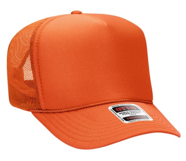 Budget Caps | Otto Foam Front High Crown Golf Mesh Back Caps 39-165
