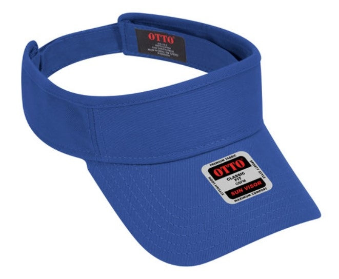 Otto Brushed Bull Denim Sun Visors 60-263