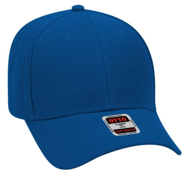 Otto Blank Caps | Low Profile Pro Style 19-609