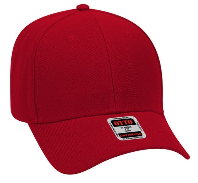 Otto Blank Caps | Low Profile Pro Style 19-609