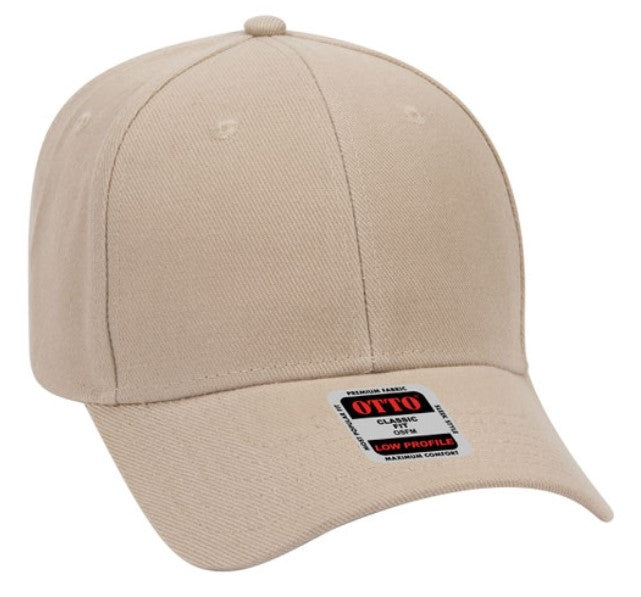 Otto Blank Caps | Low Profile Pro Style 19-609