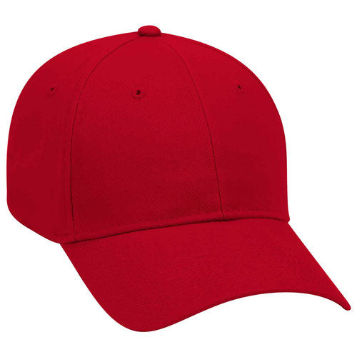Otto Brushed Cotton Twill Low Profile Pro Style 19-503