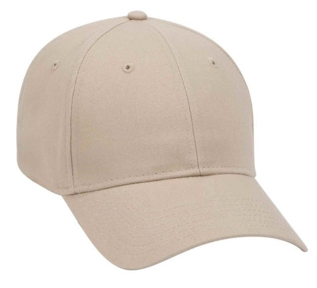 Otto Brushed Cotton Twill Low Profile Pro Style 19-503
