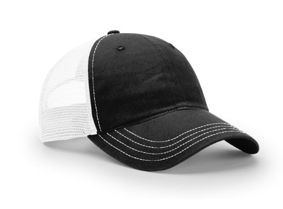 Richardson Garment Washed Trucker Mesh  111