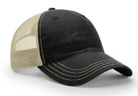 Richardson Garment Washed Trucker Mesh  111
