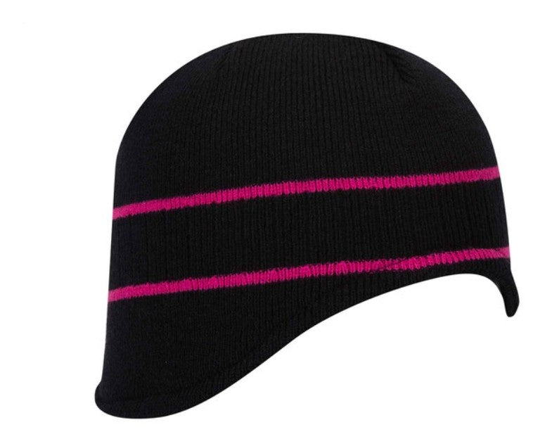 Otto Acrylic Knit Beanie with Stripes 100-630