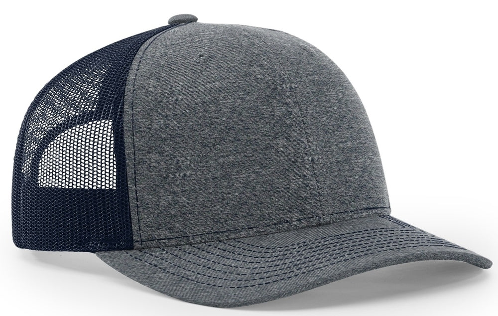 Richardson Low Profile Heather Trucker Cap 115CH