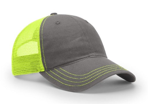 Richardson Garment Washed Trucker Mesh  111