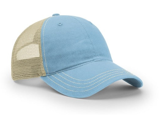 Richardson Garment Washed Trucker Mesh  111
