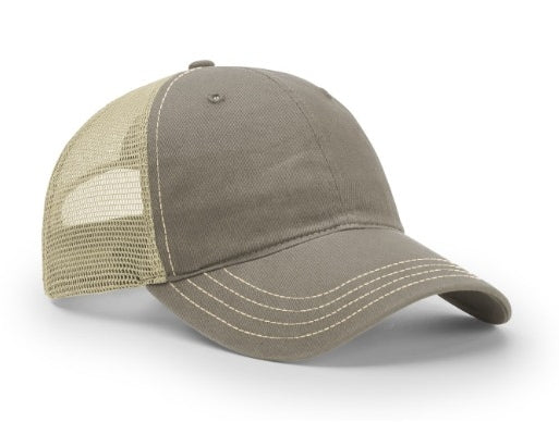 Richardson Garment Washed Trucker Mesh  111