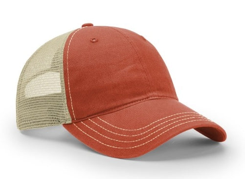 Richardson Garment Washed Trucker Mesh  111