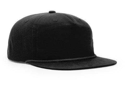 Richardson 5 Panel Nylon Grandpa Pinch Snapback 256