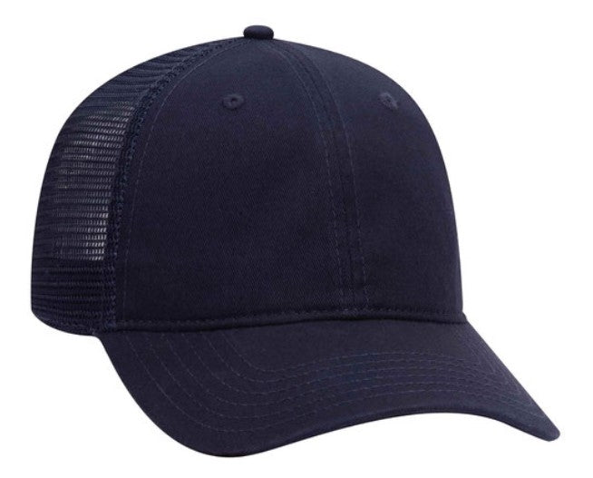 Otto Garment Washed Superior Cotton Low Profile Pro Style Mesh Back 121-858