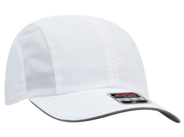 Otto 6 Panel Polyester Pongee Running Cap 133-1240
