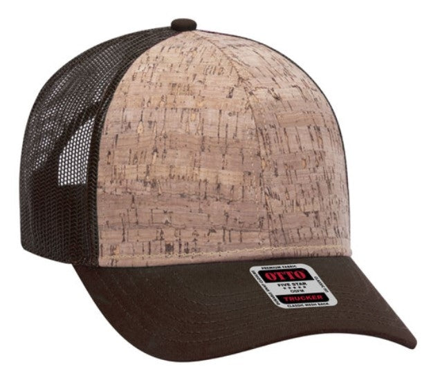 Otto 6 Panel Cork Mesh Back
